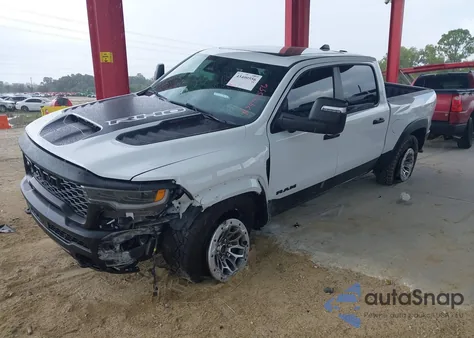 2025 Ram 1500 Rho 4X4 5'7 Box z USA, uszkodzony, nr VIN 1C6SRFUP8SN632489